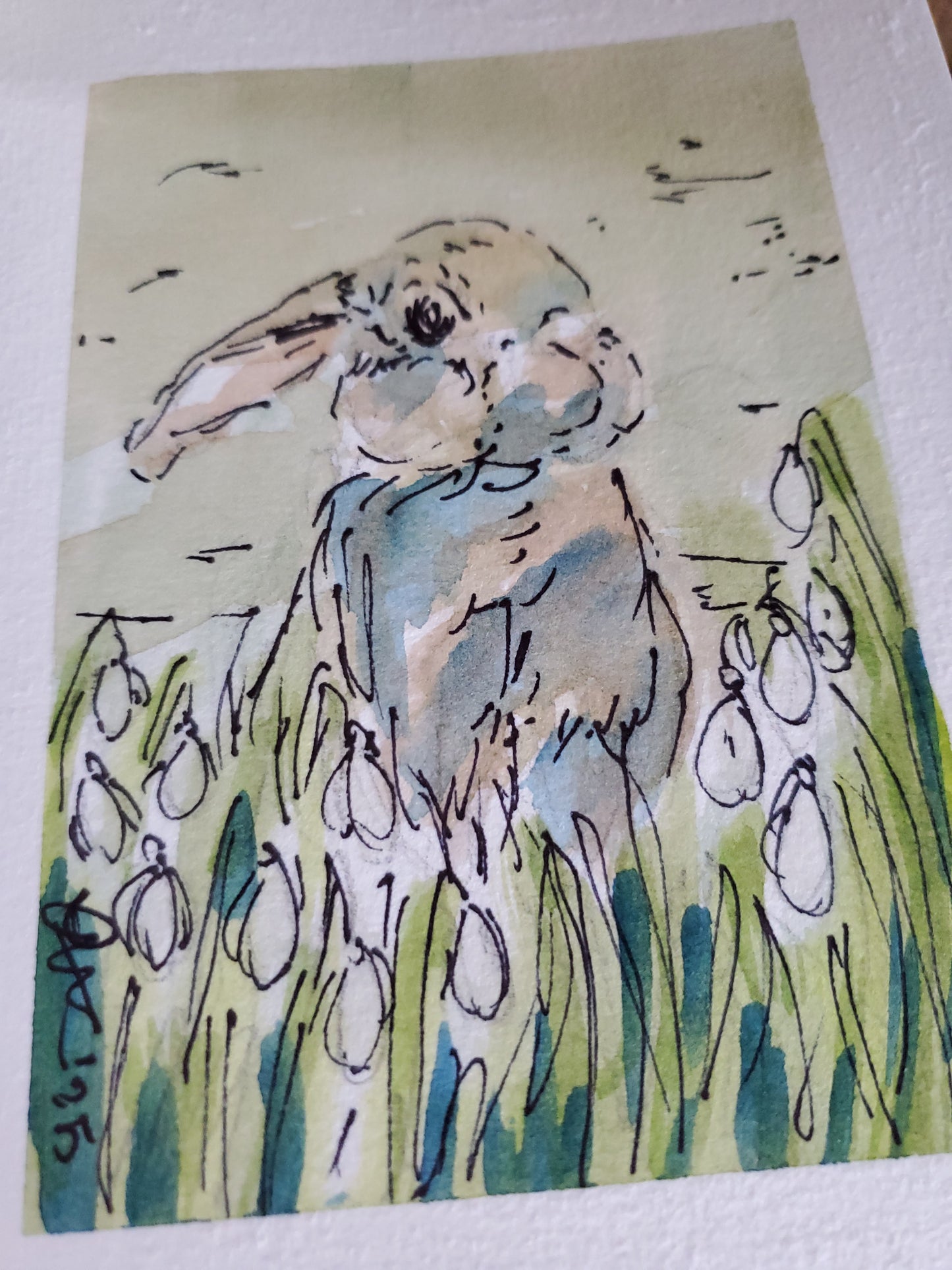 Easter Bunnies in the Meadow - Easter Greeting Cards (4x6)