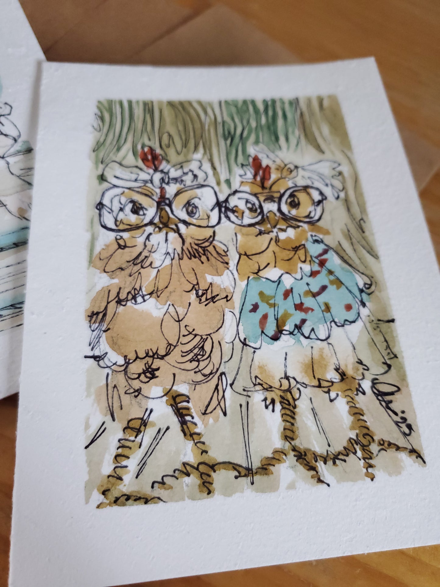 Hipster Farm Friends - Frameable Easter Greeting Cards (4x6)
