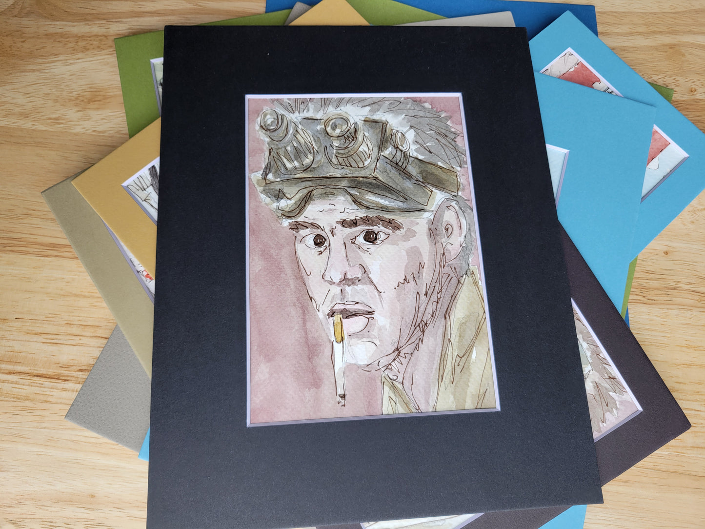 "Venkman!" - Ghostbusters Movie Original Ink & Watercolor Artwork