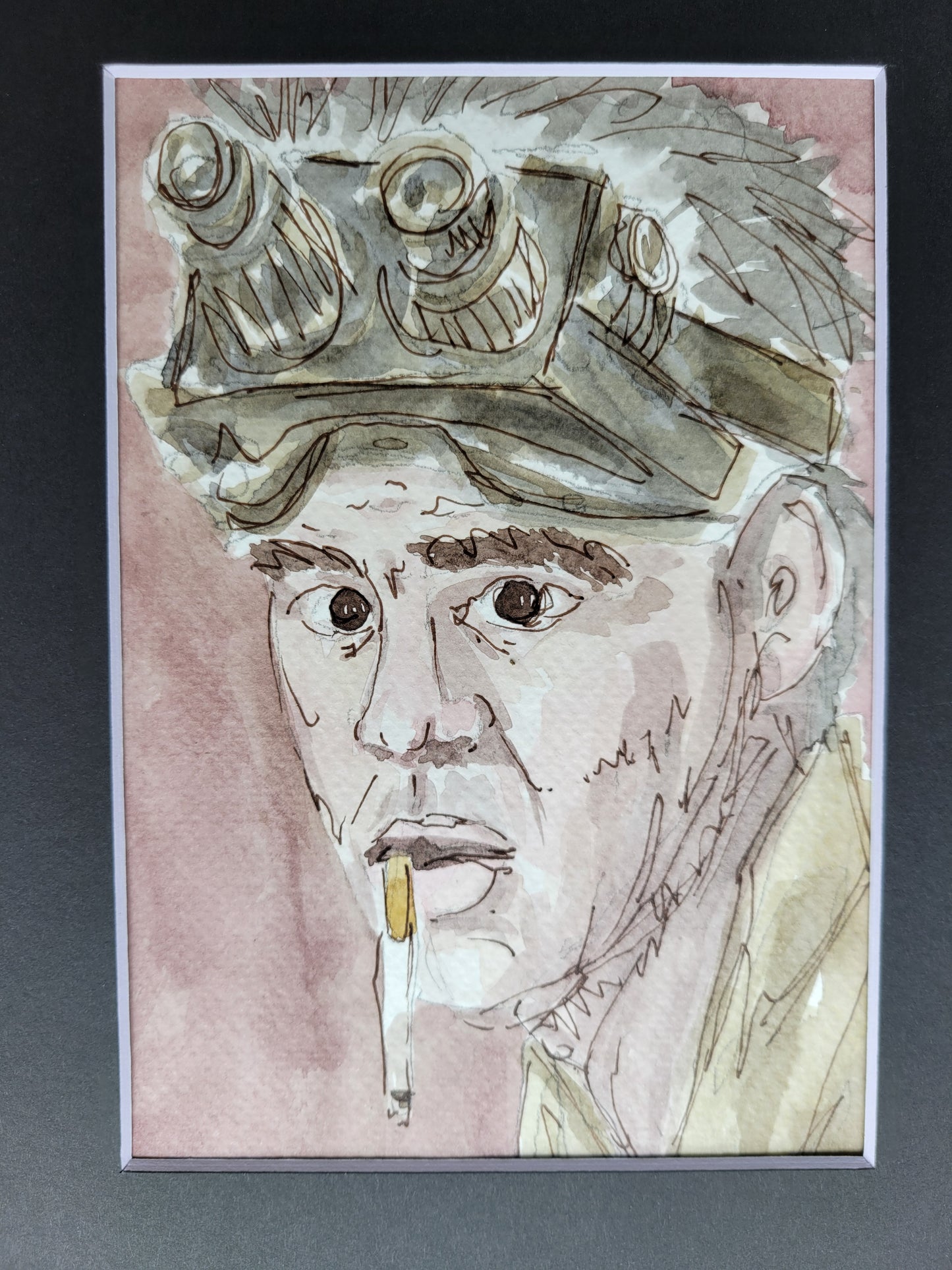 "Venkman!" - Ghostbusters Movie Original Ink & Watercolor Artwork