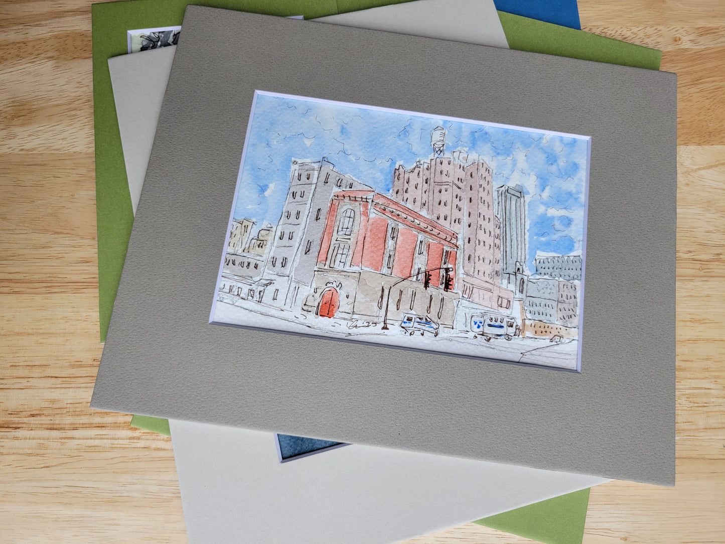 Hook & Ladder Co. 8 - Ghostbusters Movie Original Ink & Watercolor Artwork