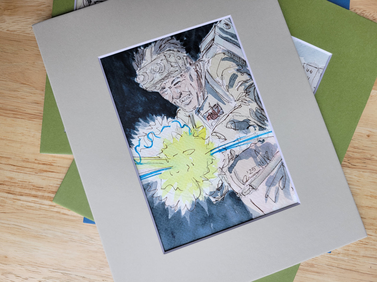 "I'll Get it Myself!" - Ghostbusters Movie Ink & Watercolor Artwork