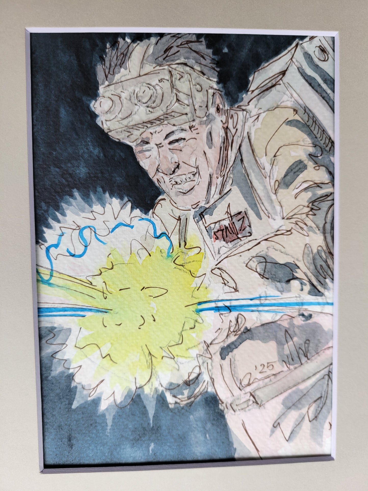 "I'll Get it Myself!" - Ghostbusters Movie Ink & Watercolor Artwork