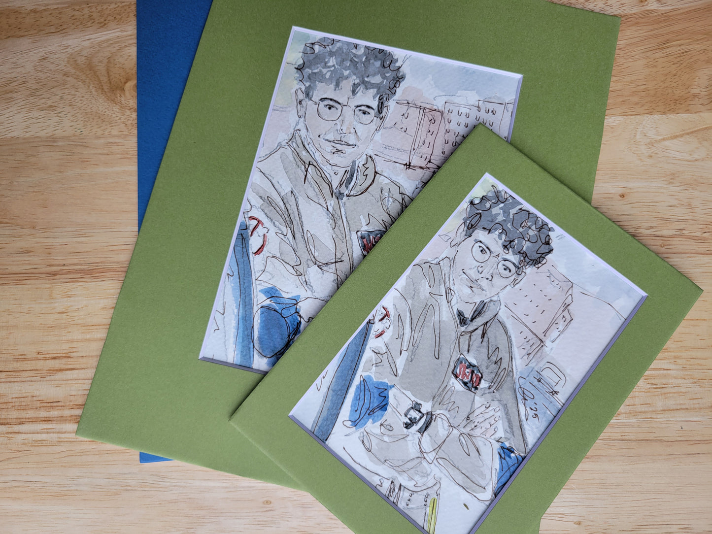 Spengler - Ghostbusters Movie Ink & Watercolor Artwork