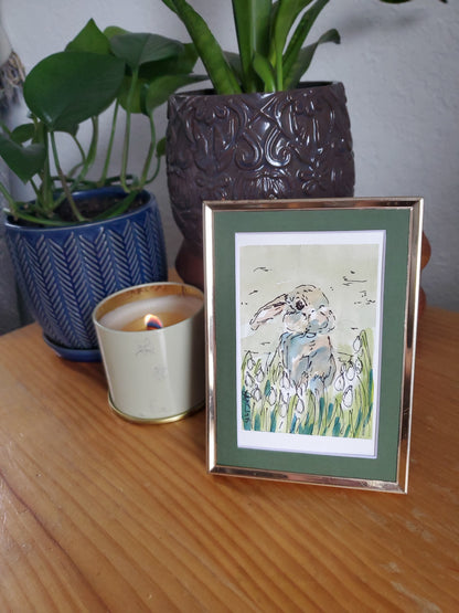 Easter Bunnies in the Meadow - Easter Greeting Cards (4x6)