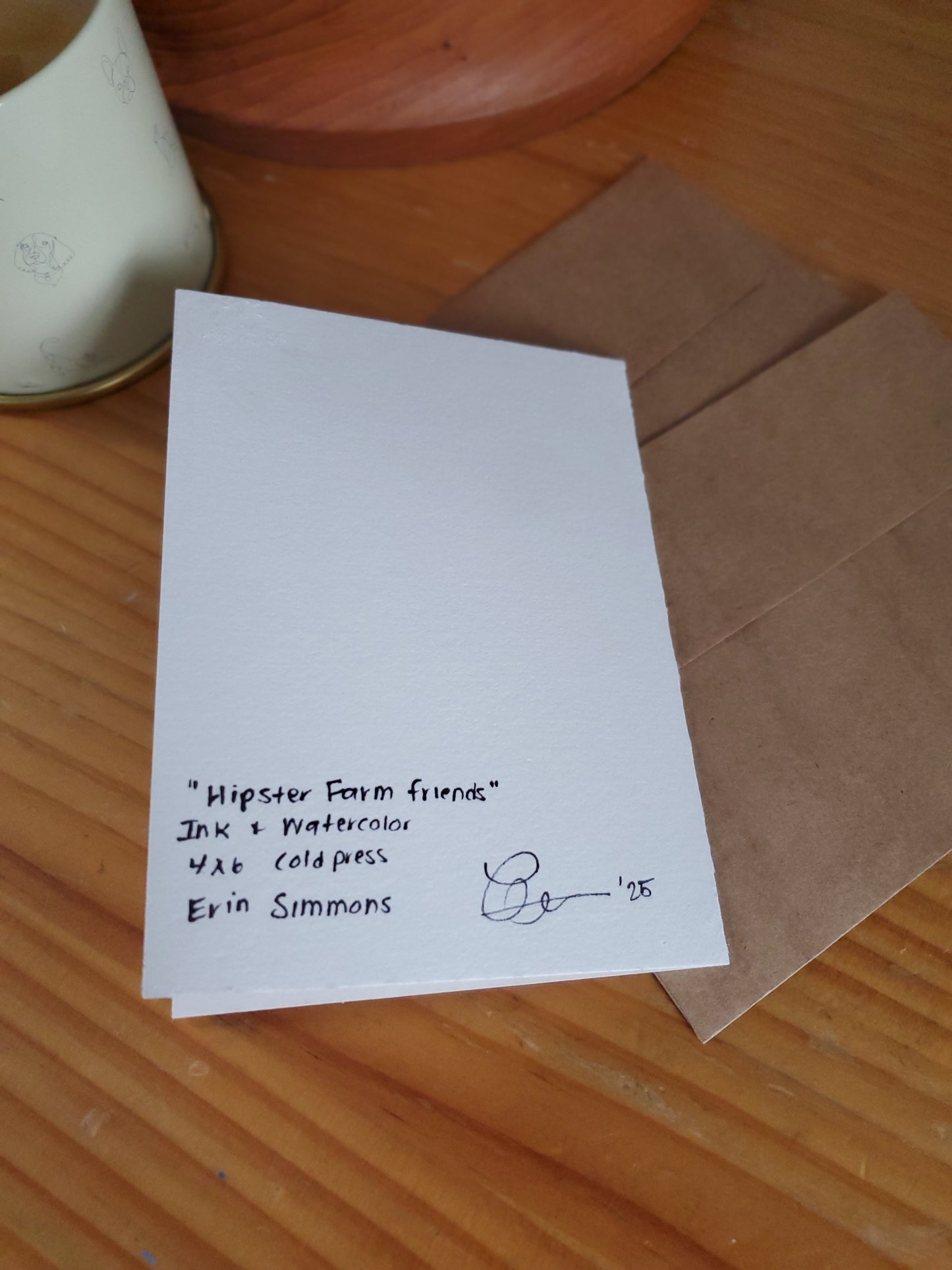 Hipster Farm Friends - Frameable Easter Greeting Cards (4x6)