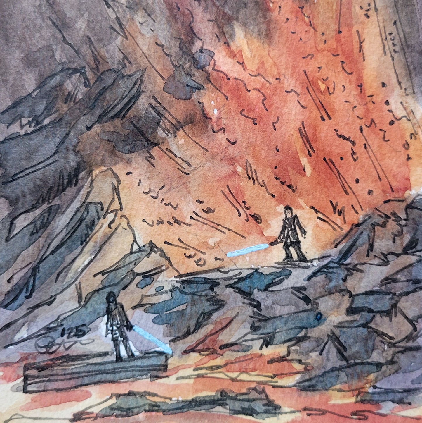 Battle On Mustafar • Paint Night @ Rockabilly Roasting Co.